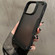 iPhone 14 Pro Max Anti-slip Edge Fog Feel Phone Case - Black