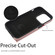 iPhone 14 Pro Max AwQuer Horizontal Flip Card Bag Holder Leather Phone Case - Rose Gold