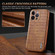 iPhone 14 Pro Max AZNS Electroplated Frame Crocodile Texture Full Coverage Phone Case - Blue