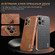 iPhone 14 Pro Max AZNS Electroplated Frame Crocodile Texture Full Coverage Phone Case - Green