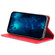 iPhone 14 Pro Max AZNS Magnetic Calf Texture Flip Leather Phone Case - Red