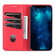 iPhone 14 Pro Max AZNS Magnetic Calf Texture Flip Leather Phone Case - Red