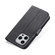 iPhone 14 Pro Max AZNS Sheepskin Texture Horizontal Flip Leather Case - Black