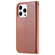 iPhone 14 Pro Max AZNS Sheepskin Texture Horizontal Flip Leather Case - Brown