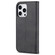 iPhone 14 Pro Max AZNS Skin Feel Calf Texture Horizontal Flip Leather Case - Black