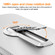 iPhone 14 Pro Max Baking Varnish 360 Rotate Holder No Frame PC Phone Case - Black