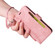 iPhone 14 Pro Max BETOPNICE Dual-side Buckle Leather Phone Case - Pink