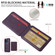 iPhone 14 Pro Max BETOPNICE Vertical Flip Detachable MagSafe Wallet Phone Case - Purple