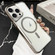 iPhone 14 Pro Max Blade Electroplating Frosted MagSafe Magnetic Phone Case - Gold