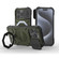 iPhone 14 Pro Max Camera Shield Armor MagSafe Holder Phone Case with Strap - Dark Green