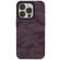 iPhone 14 Pro Max Camouflage Ice Feel Texture MagSafe PU Hybrid PC Phone Case - Purple