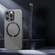 iPhone 14 Pro Max Carbon Fiber Texture MagSafe Magnetic Phone Case - Black
