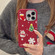 iPhone 14 Pro Max Christmas Series Frosted PC Hybrid TPU Leather Phone Case - 3D Christmas