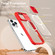 iPhone 14 Pro Max Clear Acrylic + PC + TPU MagSafe Lens Sliding Cover Full Coverage Phone Case - The Chinese Red