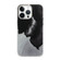 iPhone 14 Pro Max Cooling Flash Feather TPU + PC Phone Case - Feather Ink