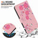 iPhone 14 Pro Max Crystal Texture Colored Drawing Leather Phone Case - Cherry Blossoms