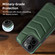 iPhone 14 Pro Max Down Jacket Card Bag Holder MagSafe Phone Case - Dark Green