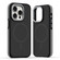 iPhone 14 Pro Max Dual-Color Skin Feel MagSafe Phone Case - Black Grey