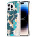 iPhone 14 Pro Max Dual-side Laminating IMD MagSafe Phone Case - Leaves