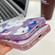 iPhone 14 Pro Max Electroplating Flowers Plants Texture TPU Phone Case - Sketch Lily FL9