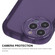 iPhone 14 Pro Max ENKAY Translucent Matte TPU Phone Case - Purple
