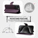 iPhone 14 Pro Max ESEBLE E1 Nappa Texture MagSafe Holder Leather Phone Case - Dark Purple