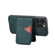iPhone 14 Pro Max ESEBLE E2 Retro Texture Card Slots MagSafe RFID Leather Case - Dark Green