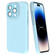iPhone 14 Pro Max Fine Hole Dopamine PC Phone Case - Blue