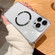 iPhone 14 Pro Max Frameless Glass CD MagSafe Case - Silver