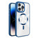 iPhone 14 Pro Max Glaring CD Texture MagSafe Phone Case - Royal Blue