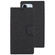 iPhone 14 Pro Max GOOSPERY CANVAS DIARY Canvas Texture Flip Leather Phone Case - Black