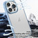 iPhone 14 Pro Max Hardware Side Cooling Skin Feel Frosted Metal Lens Frame Phone Case - Sky Blue