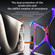iPhone 14 Pro Max Hercules Zinc Alloy Borderless Metal Phone Case - Matt Silve