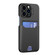iPhone 14 Pro Max Invisible Holder Phone Case - Black