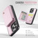 iPhone 14 Pro Max JEEHOOD J05 Business Magnetic Style RFID Leather Phone Case - Pink