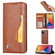 iPhone 14 Pro Max Knead Skin Texture Leather Case - Brown