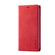 iPhone 14 Pro Max LC.IMEEKE Strong Magnetic Leather Phone Case with Holder & Card Slots & Wallet - Red