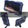 iPhone 14 Pro Max Life Waterproof Camshield Tri-poof Metal Phone Case with Holder - Blue