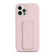 iPhone 14 Pro Max Liquid Silicone Holder Phone Case - Sand Pink