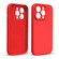iPhone 14 Pro Max Liquid Silicone Lens Holder Phone Case - Red