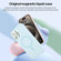 iPhone 14 Pro Max Liquid Silicone MagSafe Full Coverage Phone Case with Lens Film - White