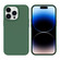 iPhone 14 Pro Max Liquid Silicone MagSafe Phone Case - Dark Green