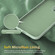 iPhone 14 Pro Max Liquid Silicone MagSafe Phone Case with Rotating Holder - Green