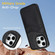 iPhone 14 Pro Max Litchi Leather Skin Card Slots Phone Case - Black