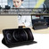 iPhone 14 Pro Max Magnetic Clasp Leather Phone Case - Black