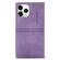 iPhone 14 Pro Max Magnetic Leather Phone Case - Purple