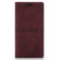 iPhone 14 Pro Max Magnetic Leather Phone Case - Wine Red
