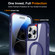 iPhone 14 Pro Max MagSafe Magnetic Rotating Holder Phone Case - Klein Blue