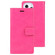 iPhone 14 Pro Max MERCURY GOOSPERY MANSOOR 9 Card Slots Leather Case - Rose Red
