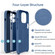 iPhone 14 Pro Max Microfiber Liquid Silicone Shockproof Phone Case - Blue